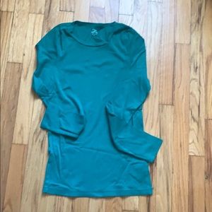 J Crew perfect fit long sleeve tee. Size L